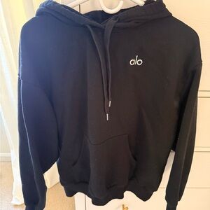 ALO Yoga women’s/Men's Classic Black Hoodie